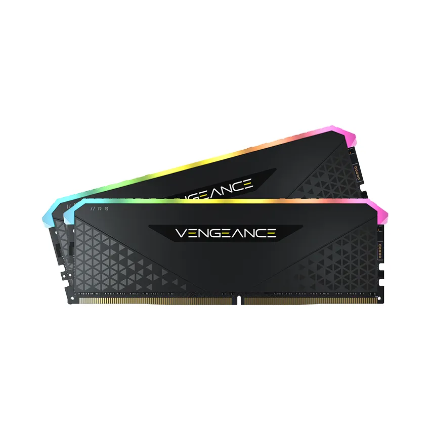 Ram Desktop Corsair Vengeance RS RGB (CMG16GX4M2E3200C16) 16GB (2x8GB) DDR4 3200MHz